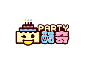 创意生日派对主题logo设计