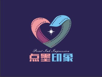 点墨印象:创意与情感交融的logo设计