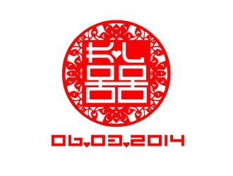 传统喜庆风格的logo设计