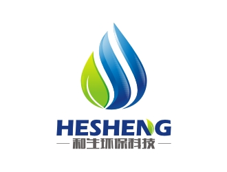 和生环保科技logo设计:绿色与科技的完美融合