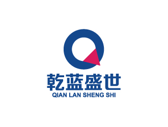 乾蓝蓝盛世logo设计:现代与稳重的完美结合