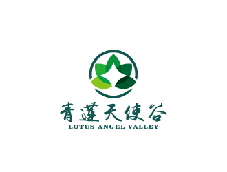 青莲天使谷logo设计:自然与科技的完美融合