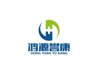 鸿源誉康logo设计:简约现代与医疗行业的完美融合