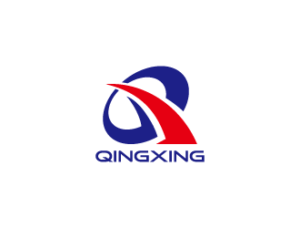清新简约的QINGXING品牌logo设计