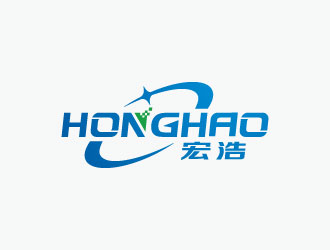 宏浩logo设计:简约与科技感的完美结合
