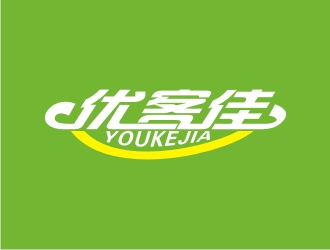 绿色活力与创新:优客佳佳logo设计