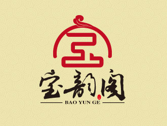 宝韵阁logo设计:古典与现代的完美融合