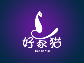 创意猫形logo设计:优雅与温馨的完美结合