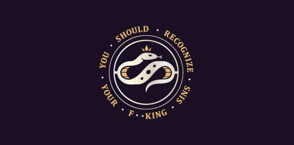 蛇王标志设计：神秘与力量的象征