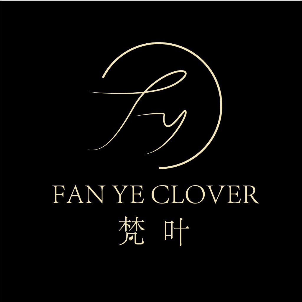 简约优雅的Fan Ye Clover Logo设计