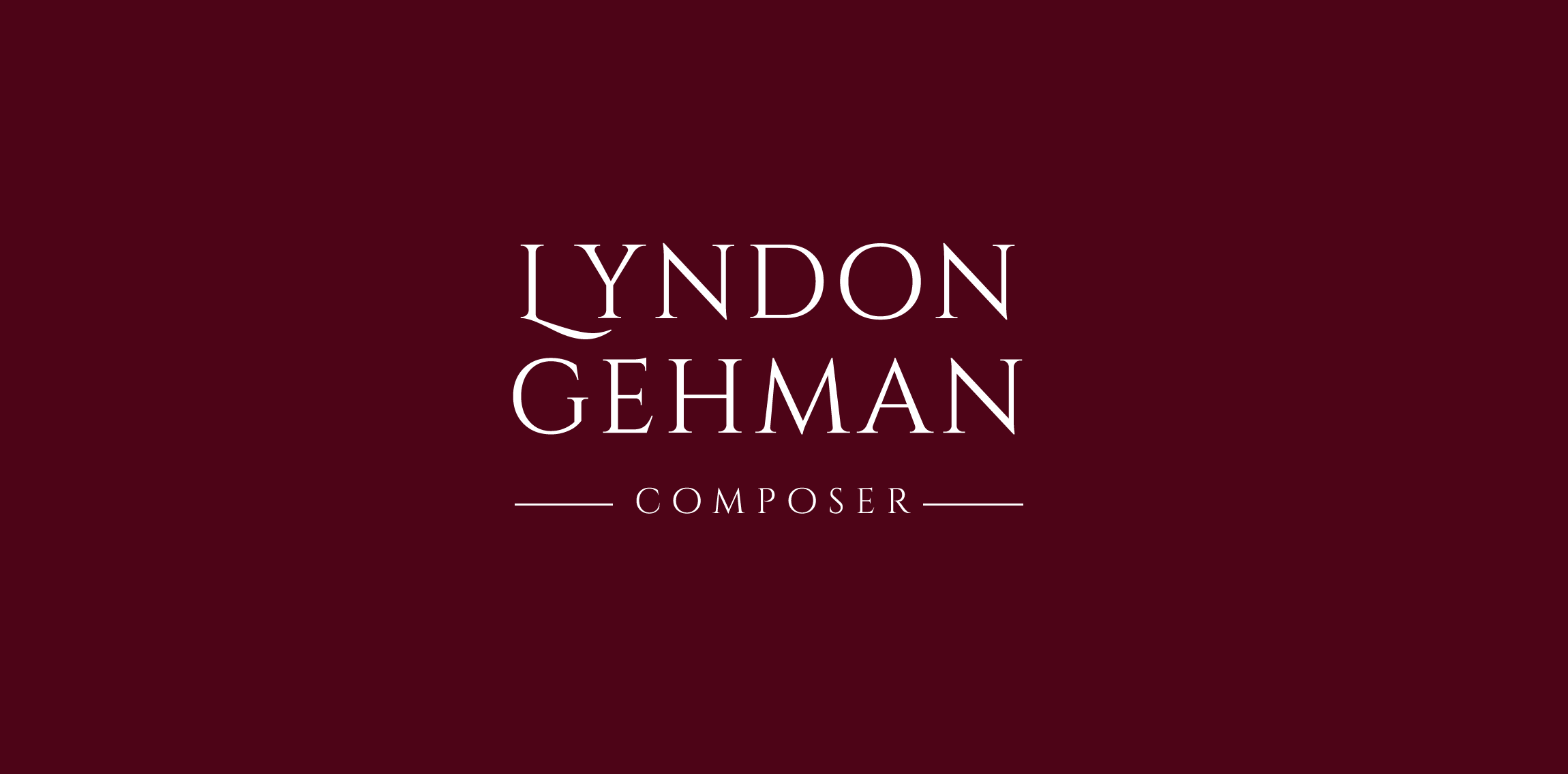 LYNDON GEHMAN Logo设计:优雅品牌标识