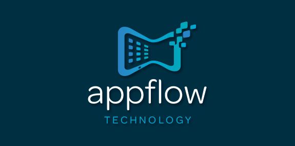 appflow logo设计:科技感十足的视觉标识
