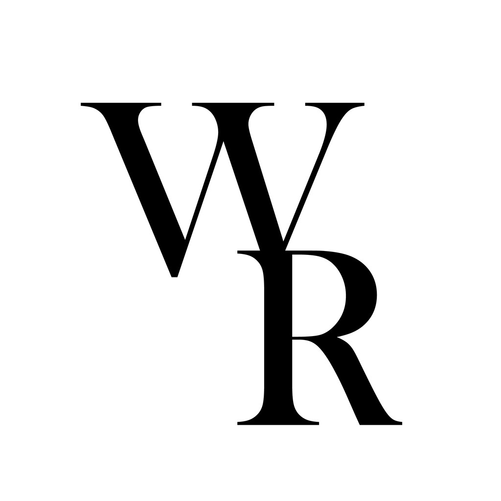 简约经典WR字母logo设计
