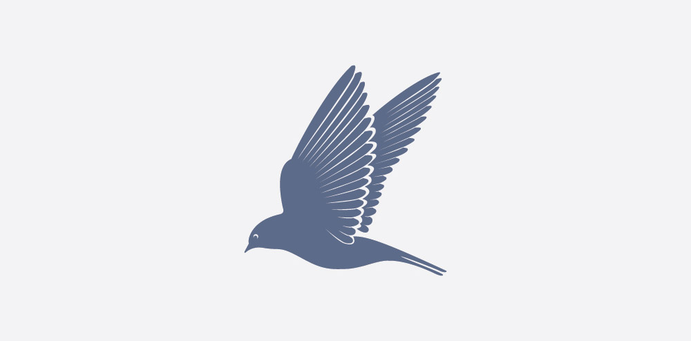 飞翔的鸟logo设计