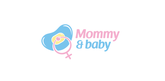 母子婴儿logo设计