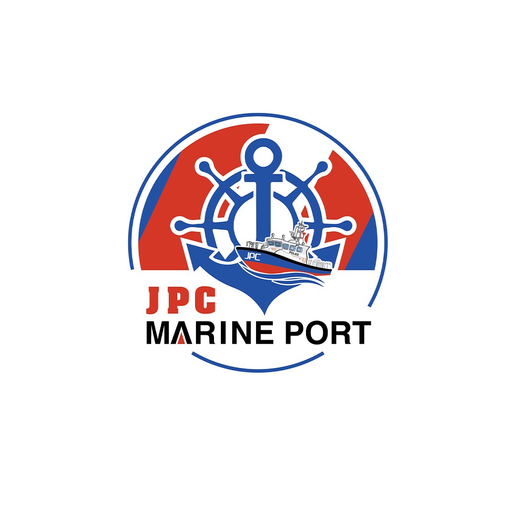 JPC Marine Port Logo Design