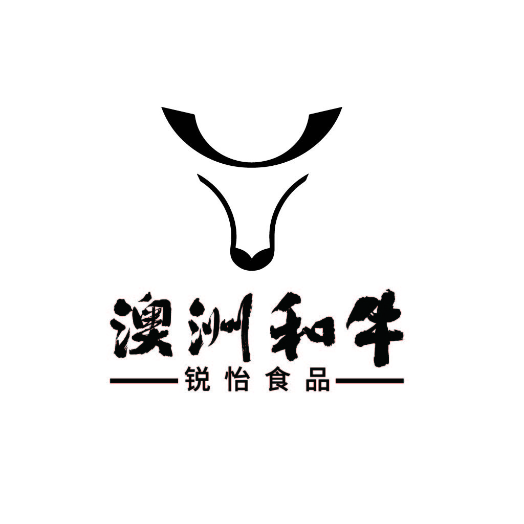 牛头logo设计 - 简约动物标志