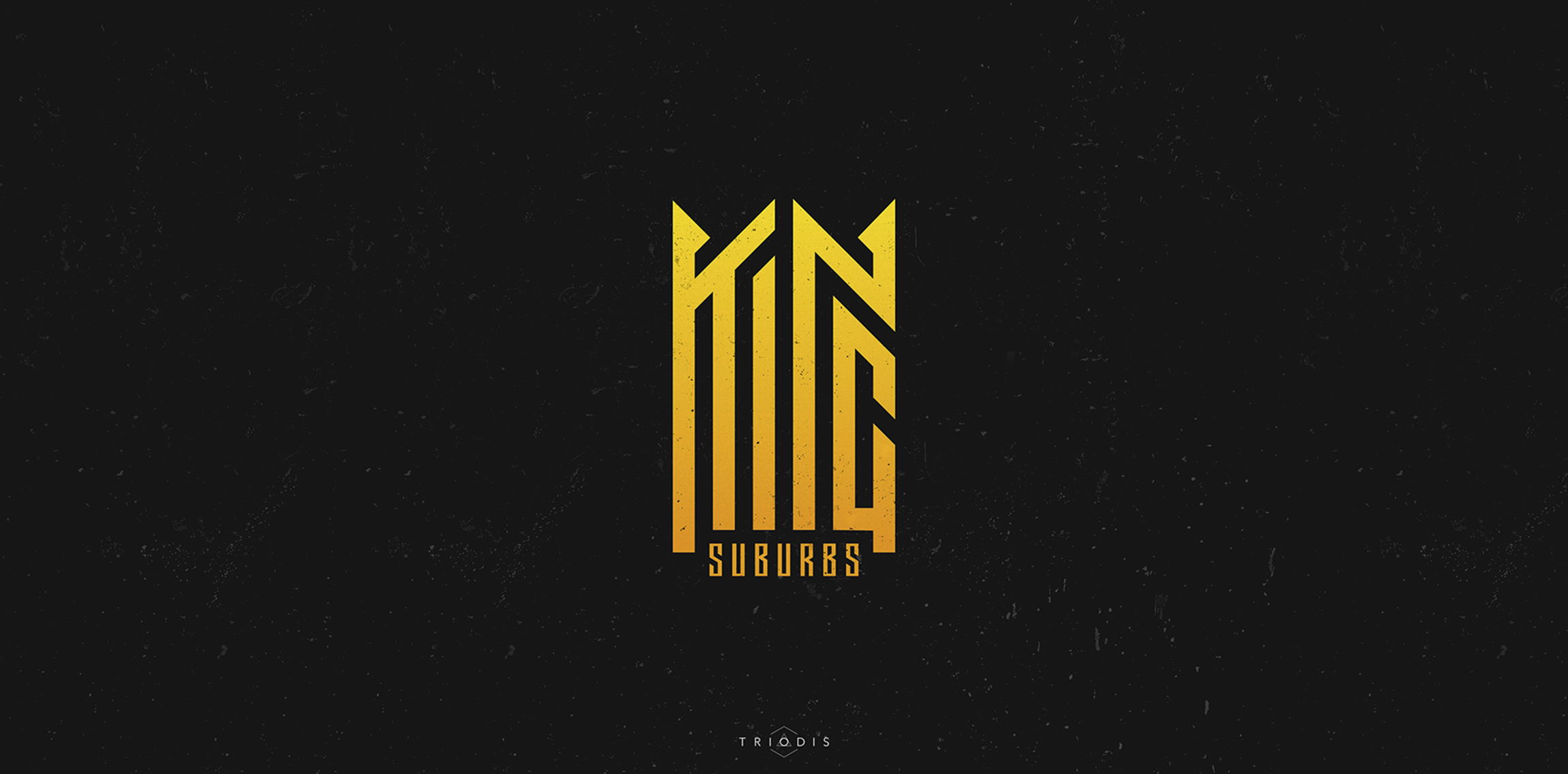 简约金色字母Logo设计
