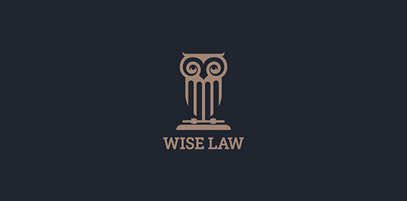 智慧法律logo设计