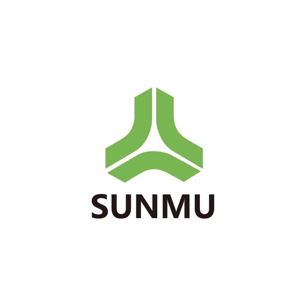 简约几何风格SUNMU logo设计