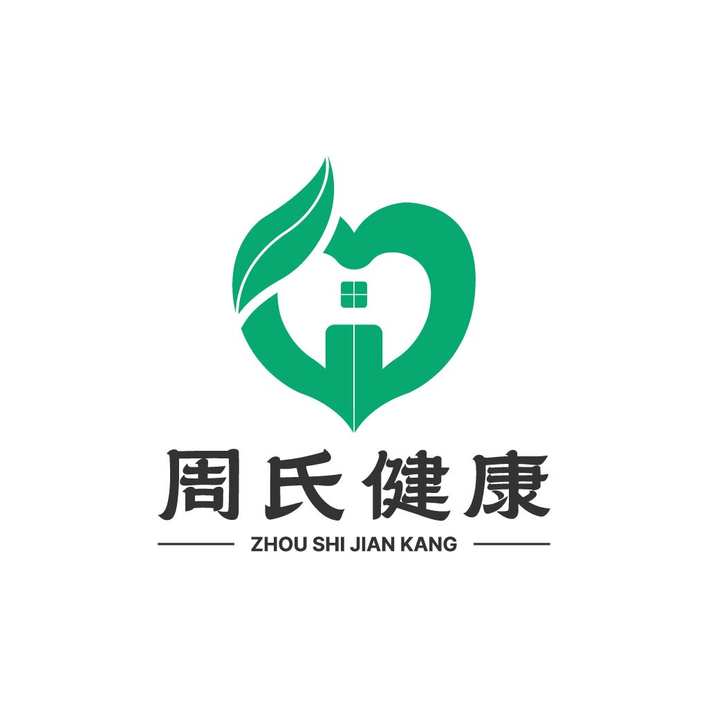 绿色健康生活logo设计