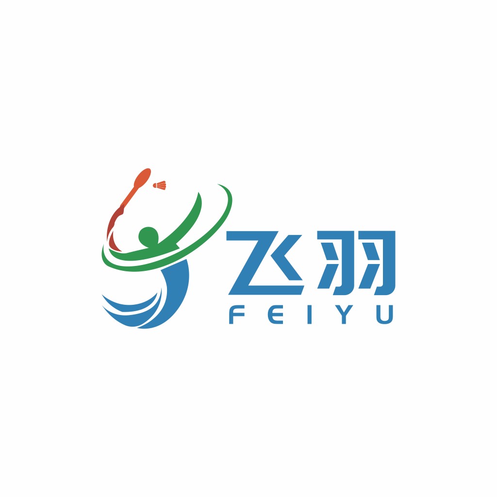 羽毛球运动logo设计