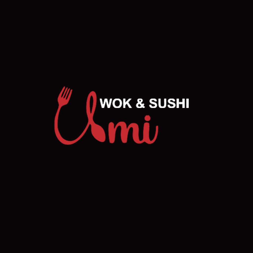 Umi Wok & Sushi Logo Design