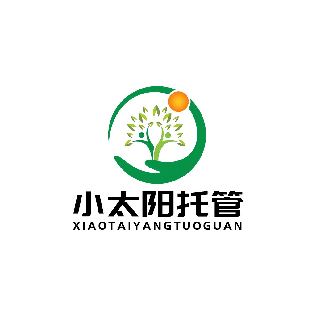 小太阳托管logo设计