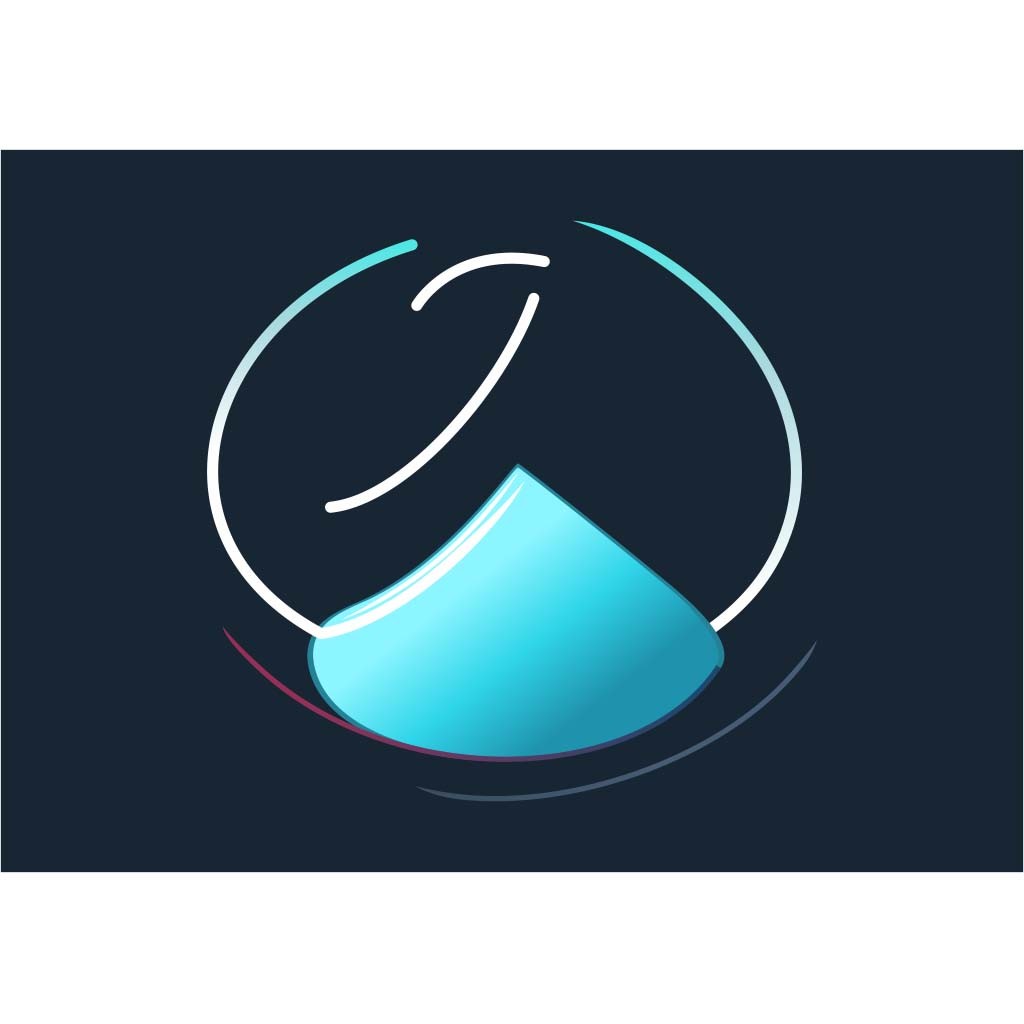简约渐变色动态logo设计