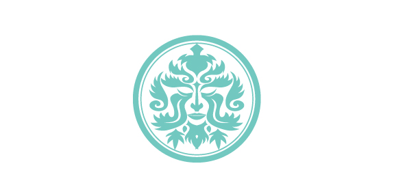 绿神之面logo设计