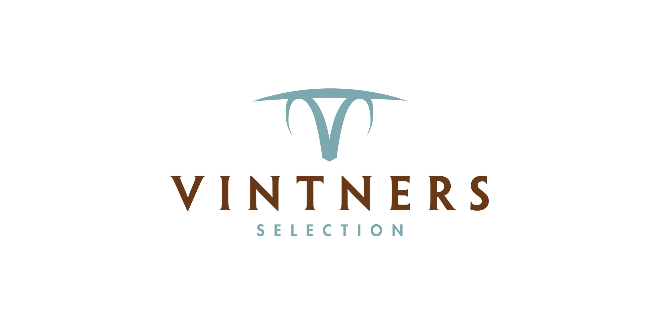 简约优雅VINTNERS Selection Logo设计