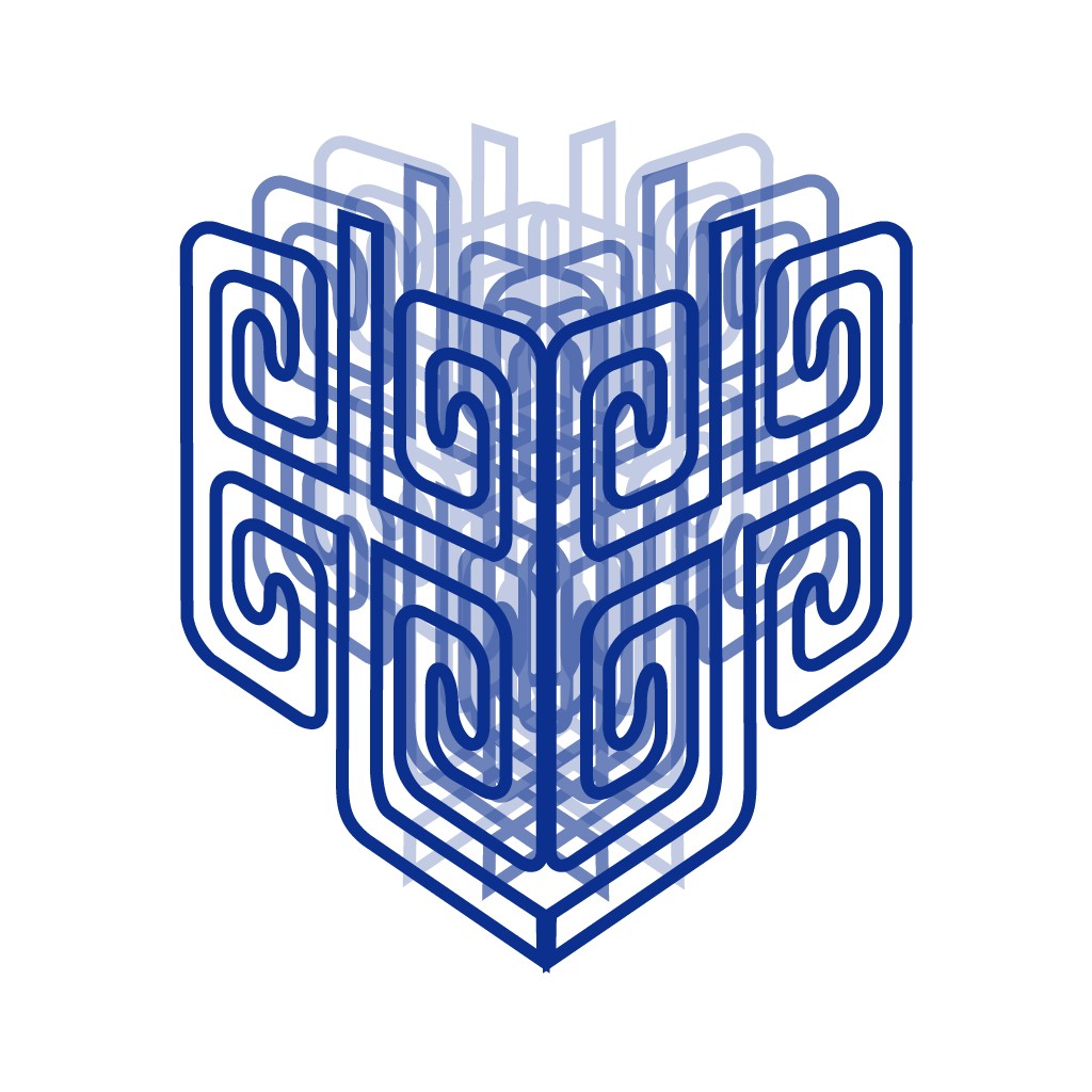 几何线条艺术logo设计