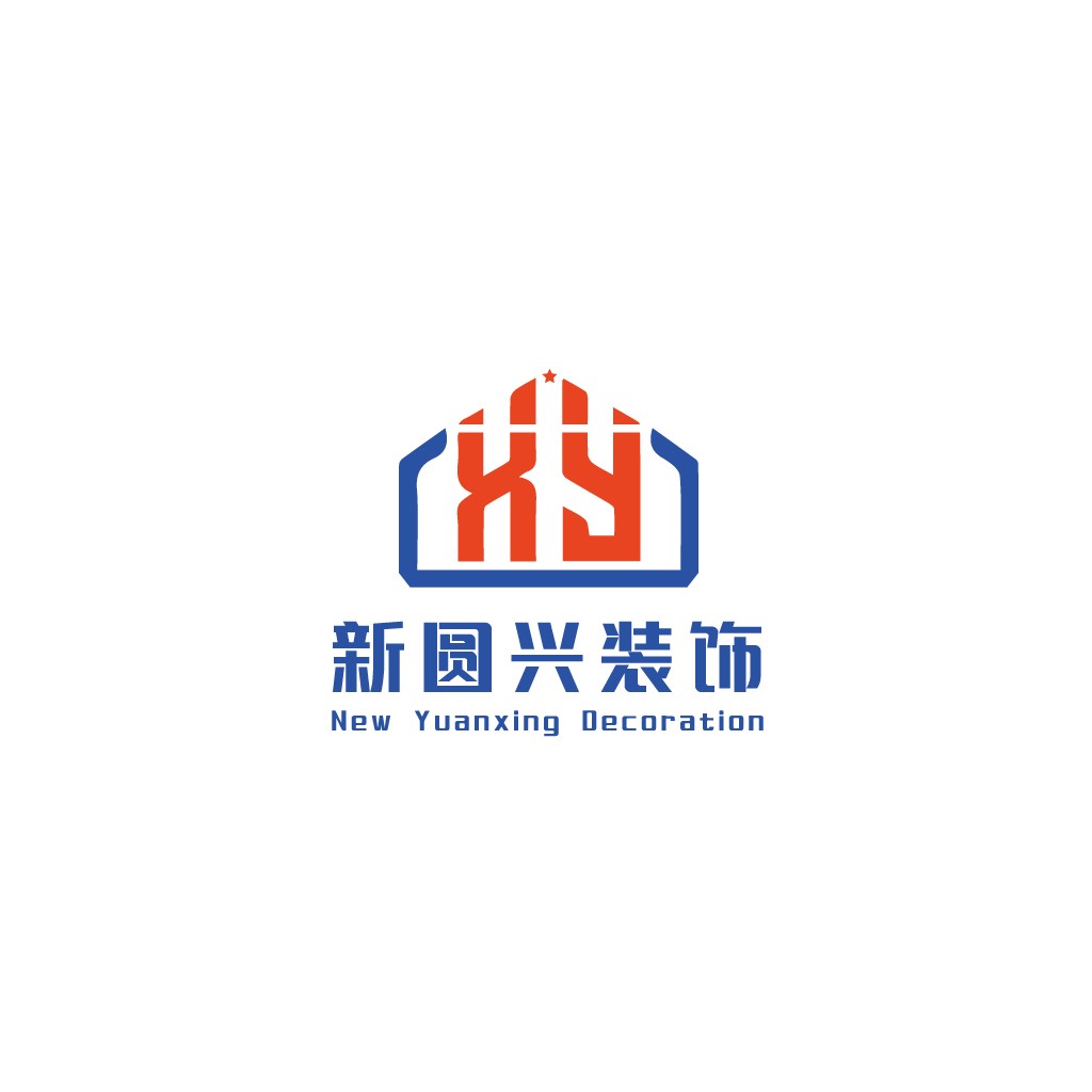 现代简约建筑装饰公司logo设计