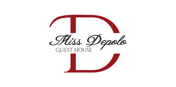 Miss Depolo logo设计:优雅酒店品牌标识
