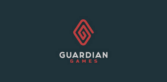 简约风格的Guardian Games Logo设计
