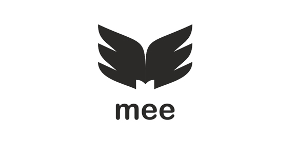 简洁优雅的翅膀logo设计