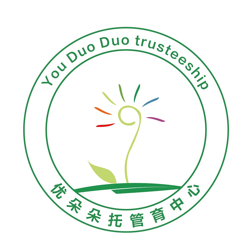 优朵朵托管育中心logo设计