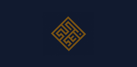 简约几何图案logo设计
