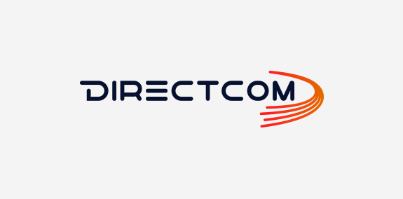 Directcom logo设计:简洁现代的通信标识