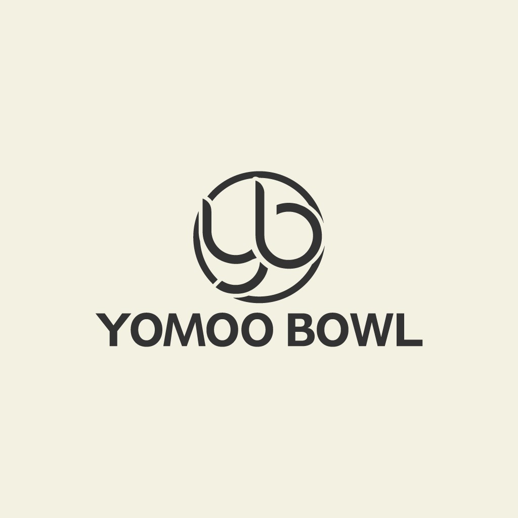 简约现代YOMOOO碗碗logo设计