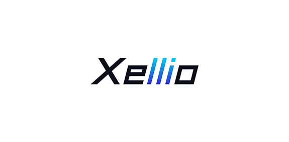 简洁现代Xellio品牌logo设计