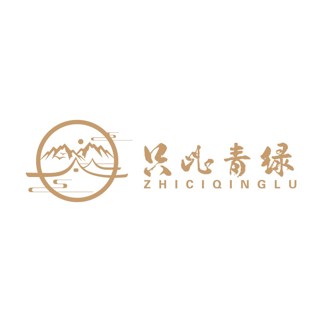 山水画风logo设计