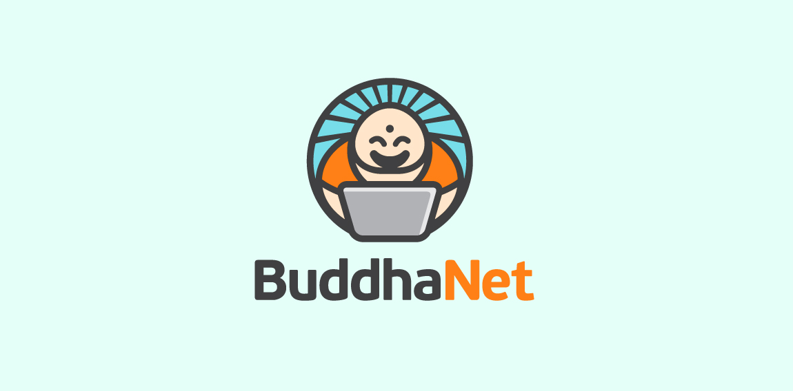 BuddhaNetNet logo设计:禅意与现代科技的结合