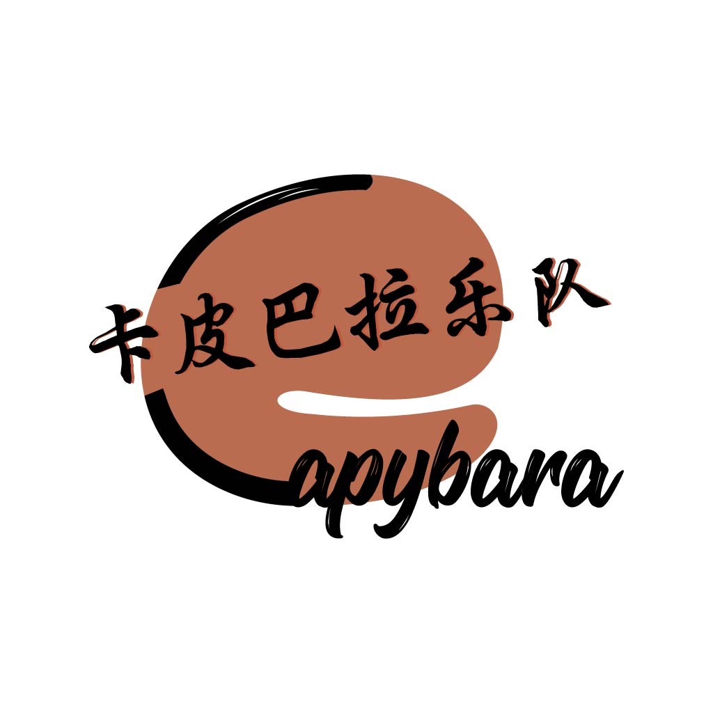 卡皮巴拉拉乐队logo设计