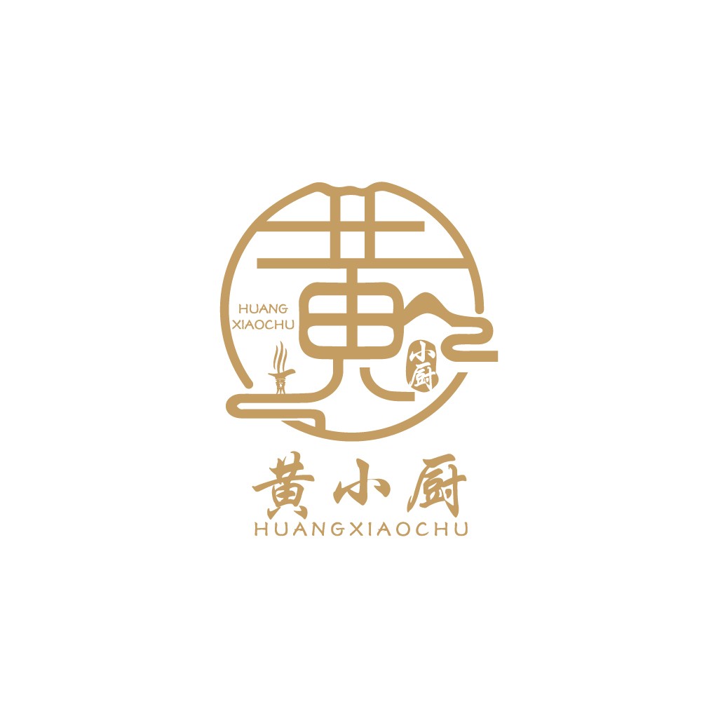 简约中式风格餐饮logo设计