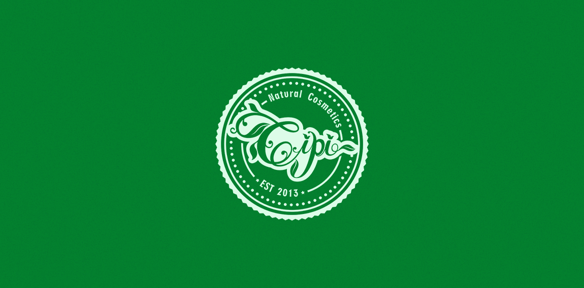 自然化妆品logo设计