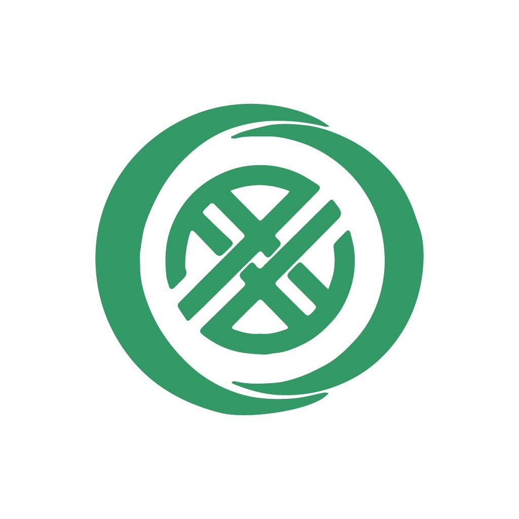 绿色循环环保logo设计