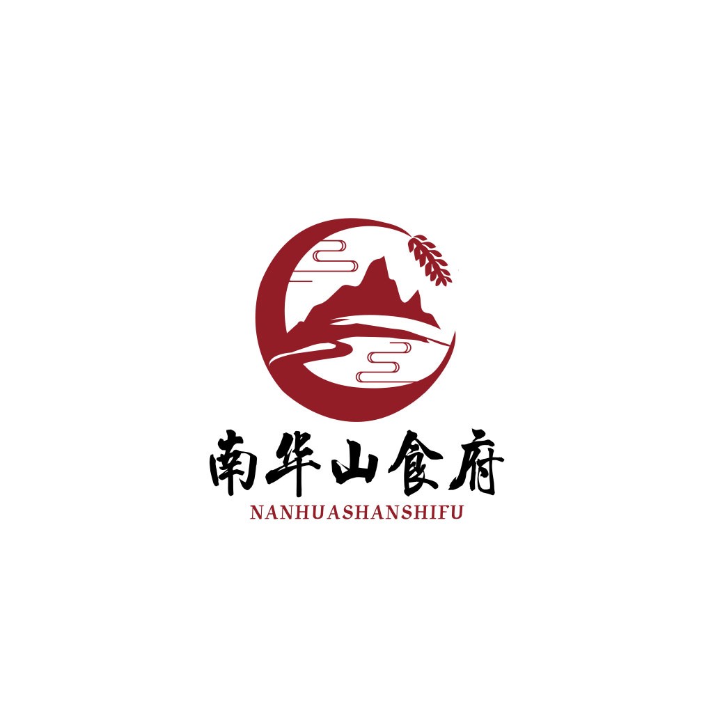 中式山水logo设计