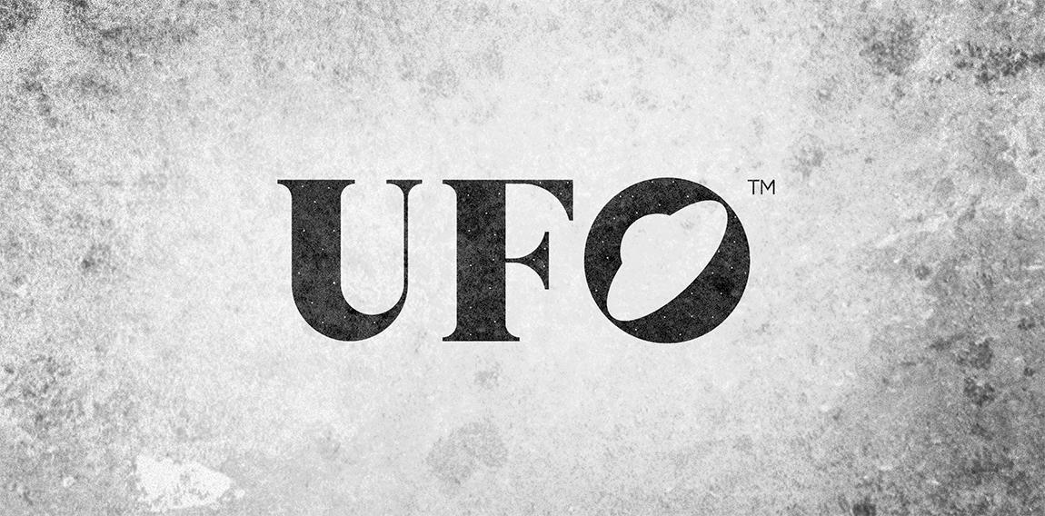 UFO logo设计：简约大气的科技感标志