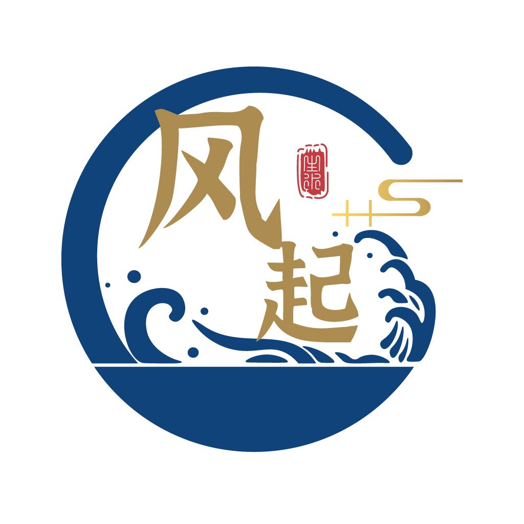 风起云涌,中国风logo设计